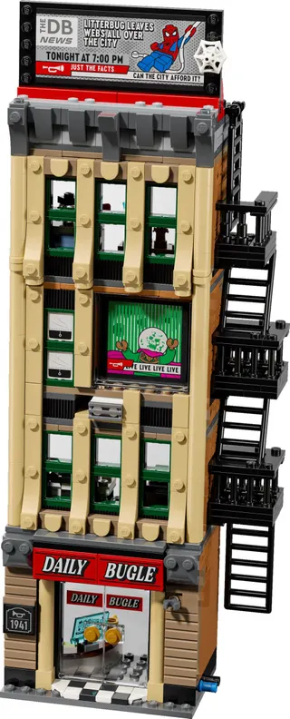 Spider-Man vs. Mysterio: de Daily Bugle LEGO-set afbeelding 10