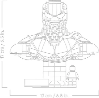 Venom buste LEGO-set afbeelding 5