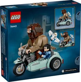 Hagrid en Harry's rit op de motor LEGO-set afbeelding 8