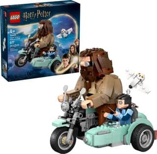 Hagrid en Harry's rit op de motor LEGO-set afbeelding 9