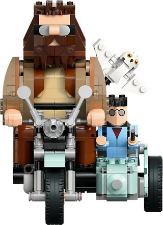 Hagrid en Harry's rit op de motor LEGO-set afbeelding 2