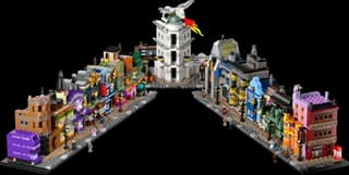 De Wegisweg tovenaarswinkels LEGO-set