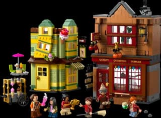 Zwik & Zwachtels Zwerkbalpaleis en ijssalon LEGO-set