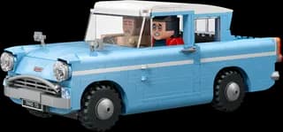 Betoverde vliegende Ford Anglia LEGO-set