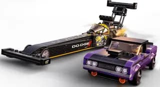 Mopar Dodge//SRT Top Fuel Dragster and 1970 Dodge Challenger T/A LEGO-set afbeelding 2