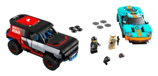 Ford GT Heritage Edition and Bronco R LEGO-set