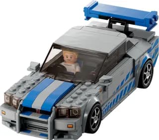 2 Fast 2 Furious Nissan Skyline GT-R (R34) LEGO-set afbeelding 2