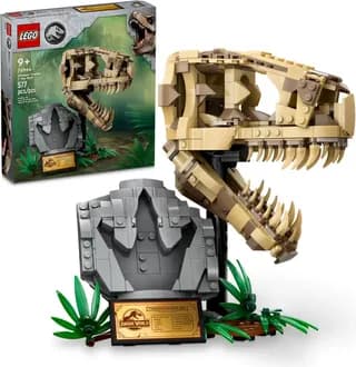 Dinosaurusfossielen: T. rex schedel LEGO-set afbeelding 3