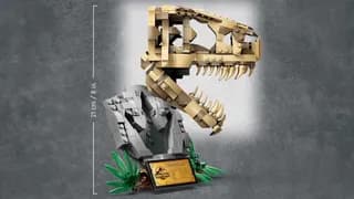 Dinosaurusfossielen: T. rex schedel LEGO-set afbeelding 5