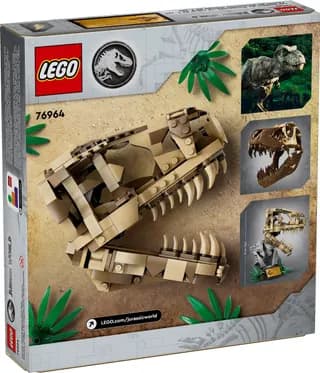 Dinosaurusfossielen: T. rex schedel LEGO-set afbeelding 6