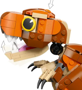 Kleine Eetster: T. rex LEGO-set afbeelding 4