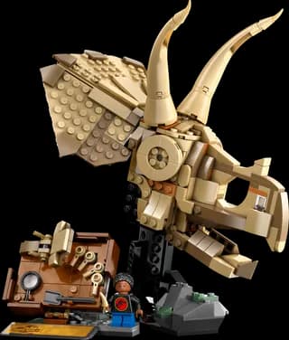 Dinosaur Fossils: Triceratops Skull LEGO-set