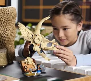 Dinosaur Fossils: Triceratops Skull LEGO-set afbeelding 5