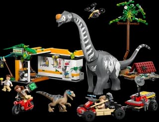 Raptor en Titanosaurus opsporingsmissie LEGO-set