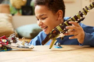 Bouwbare Mosasaurus bootmissie LEGO-set afbeelding 3