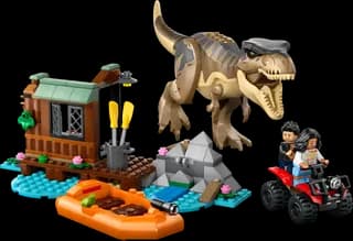 T. rex rivierontsnapping LEGO-set