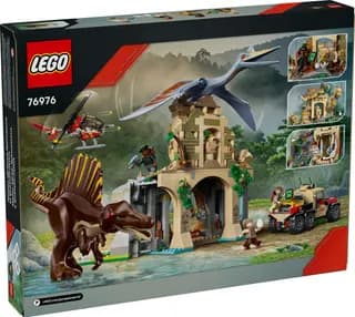 Spinosaurus en Quetzalcoatlus luchtmissie LEGO-set afbeelding 6