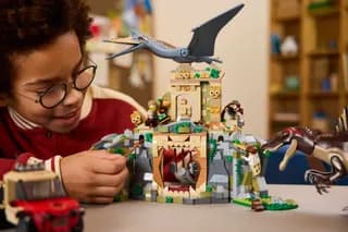 Spinosaurus en Quetzalcoatlus luchtmissie LEGO-set afbeelding 2