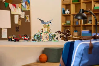Spinosaurus en Quetzalcoatlus luchtmissie LEGO-set afbeelding 4