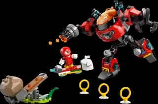 Knuckles vs. Dr. Eggman Egg Crusher mecha LEGO-set