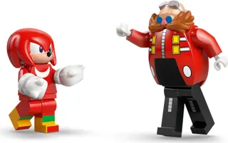 Knuckles vs. Dr. Eggman Egg Crusher mecha LEGO-set afbeelding 2