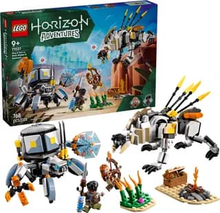 Aloy & Varl vs. Shell-Walker & Sawtooth LEGO-set afbeelding 6