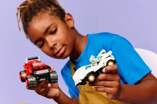 Silvers auto vs. Knuckles' monstertruck LEGO-set afbeelding 7