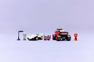 Silvers auto vs. Knuckles' monstertruck LEGO-set afbeelding 10