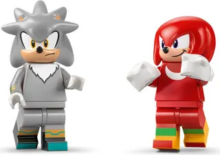 Silvers auto vs. Knuckles' monstertruck LEGO-set afbeelding 3