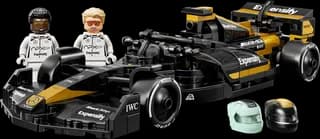 APXGP team racewagen uit F1 The Movie LEGO-set