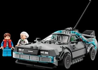 Tijdmachine uit Back to the Future LEGO-set