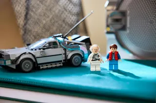Tijdmachine uit Back to the Future LEGO-set afbeelding 8