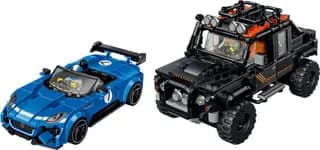 Jaguar Project 7 & Land Rover Defender LEGO-set afbeelding 3