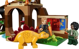 Velociraptor, Stegosaurus en Pteranodon redding LEGO-set afbeelding 6