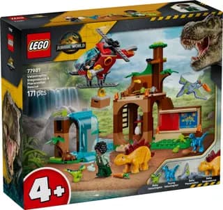Velociraptor, Stegosaurus en Pteranodon redding LEGO-set afbeelding 7