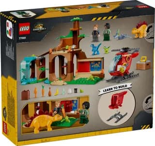Velociraptor, Stegosaurus en Pteranodon redding LEGO-set afbeelding 8