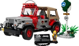 Jurassic Park Jeep Wrangler LEGO-set
