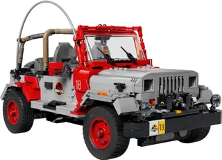 Jurassic Park Jeep Wrangler LEGO-set afbeelding 6