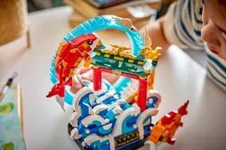 Springende koi van voorspoed LEGO-set afbeelding 8