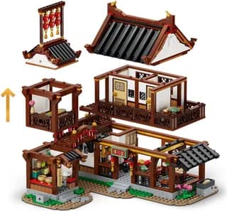 Historische Maanfeest herberg LEGO-set afbeelding 3