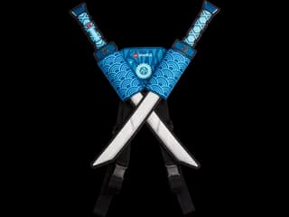 Gekruiste katana's met schede LEGO-set