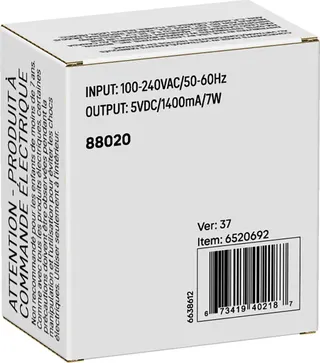 USB stroomadapter LEGO-set afbeelding 4