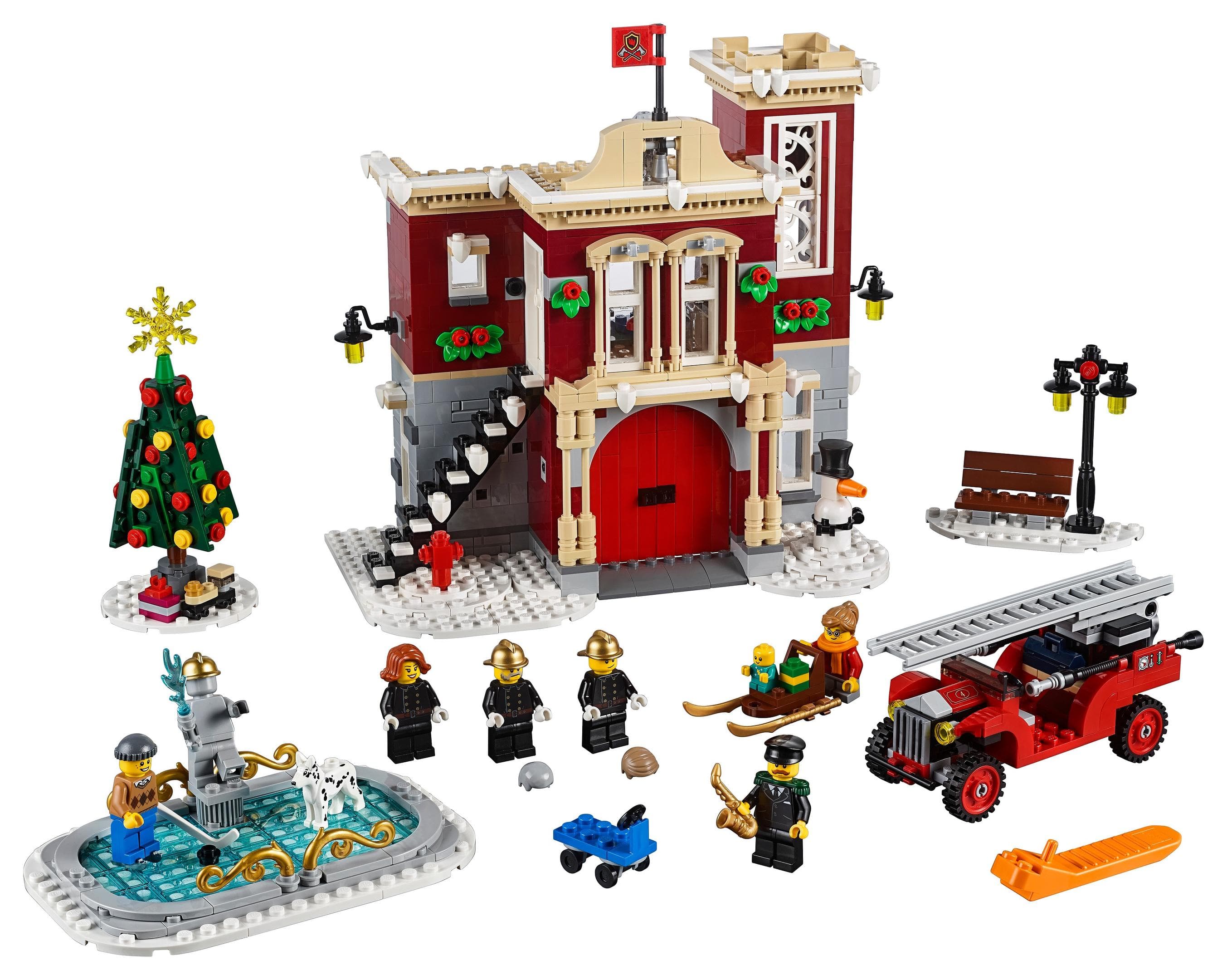 Winter Village Fire Station LEGO-set