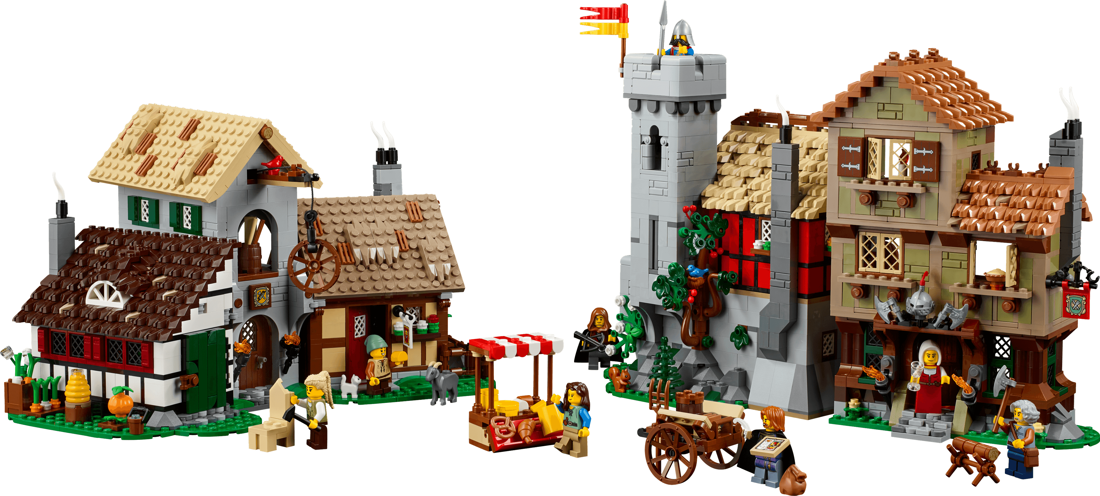 Medieval Town Square LEGO-set