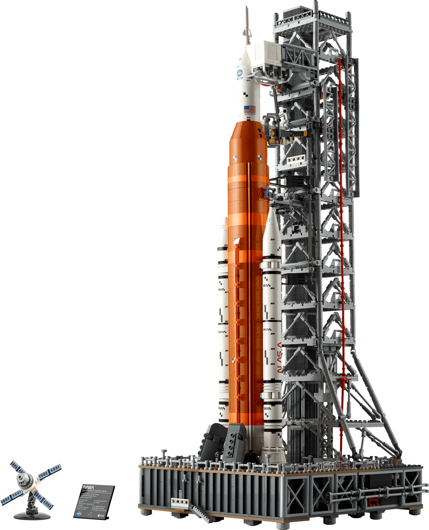 NASA Artemis ruimtelanceersysteem LEGO-set