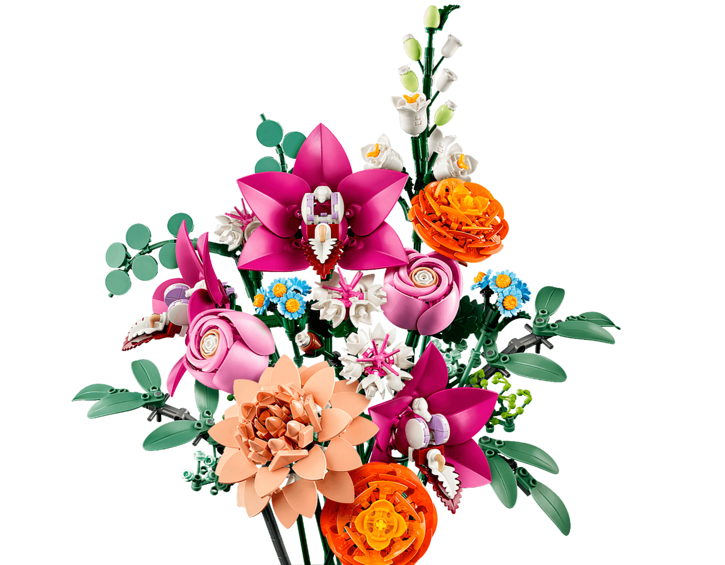 Roze boeket LEGO-set