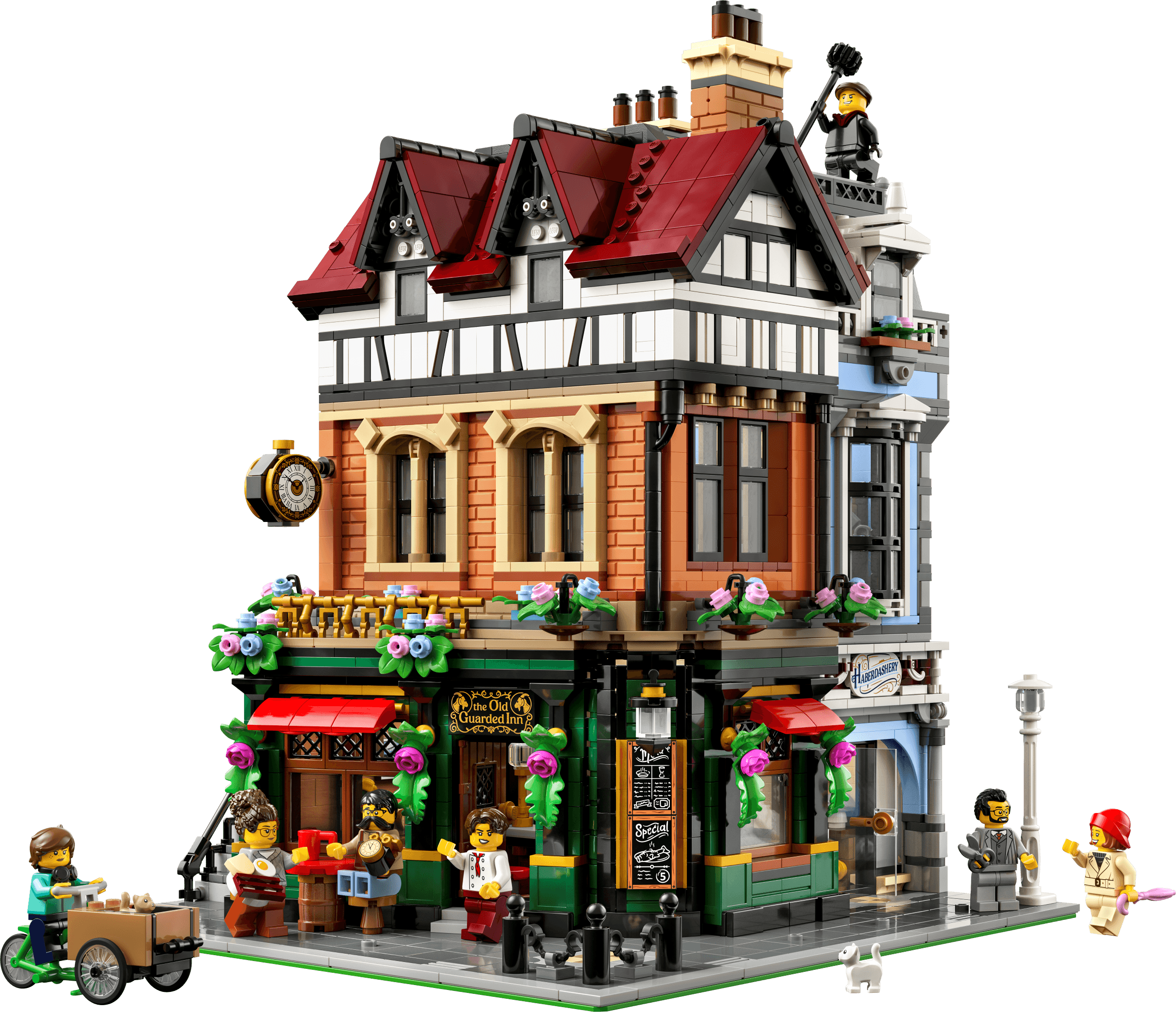 Hoekpand in tudorstijl LEGO-set