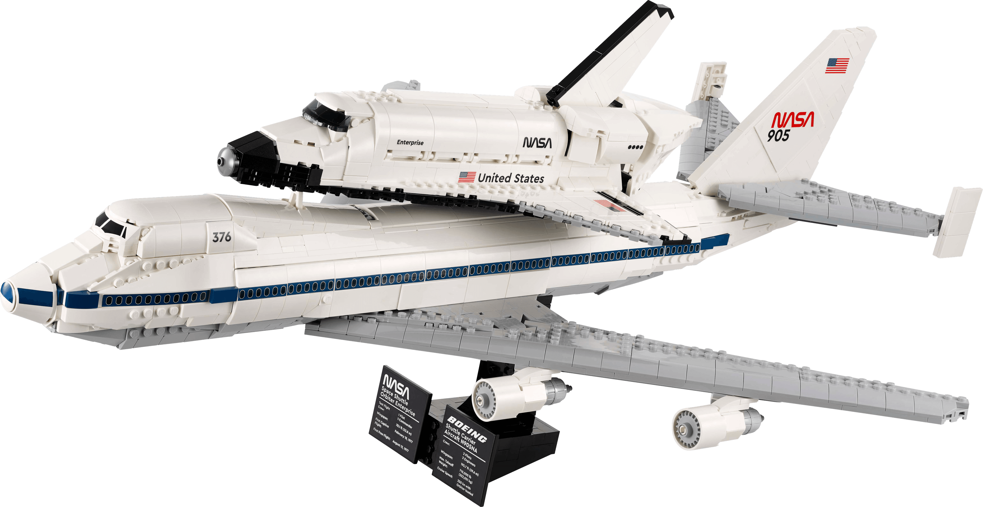 Shuttle Carrier Aircraft LEGO-set