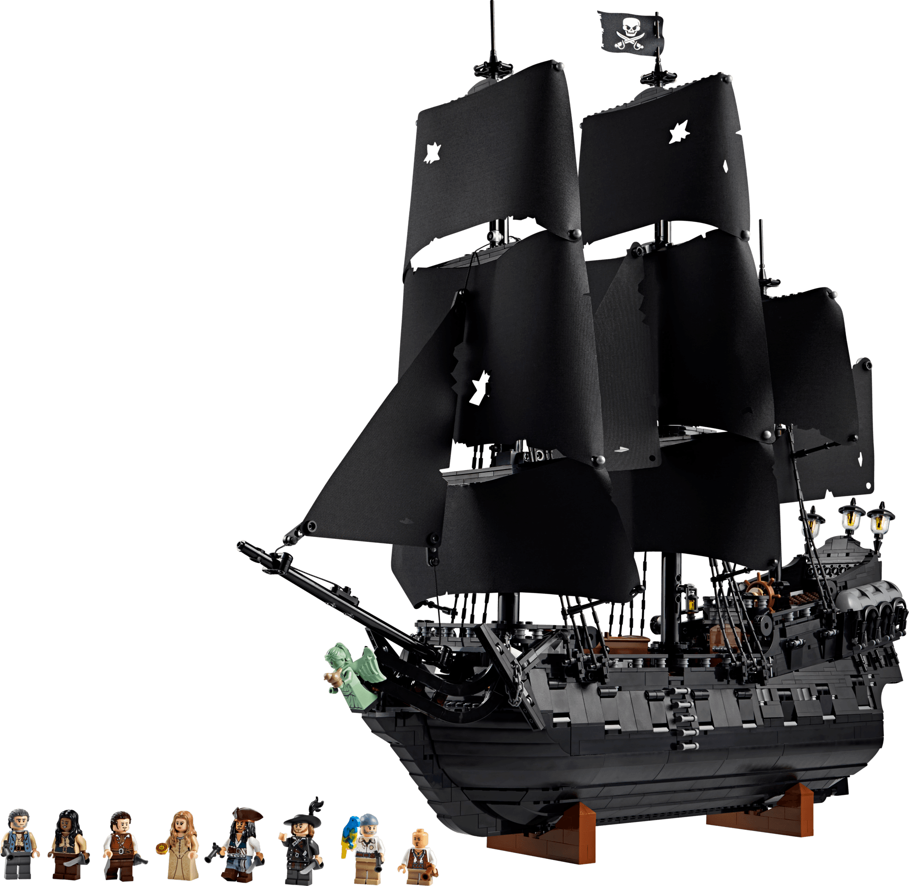 Het piratenschip van kapitein Jack Sparrow LEGO-set