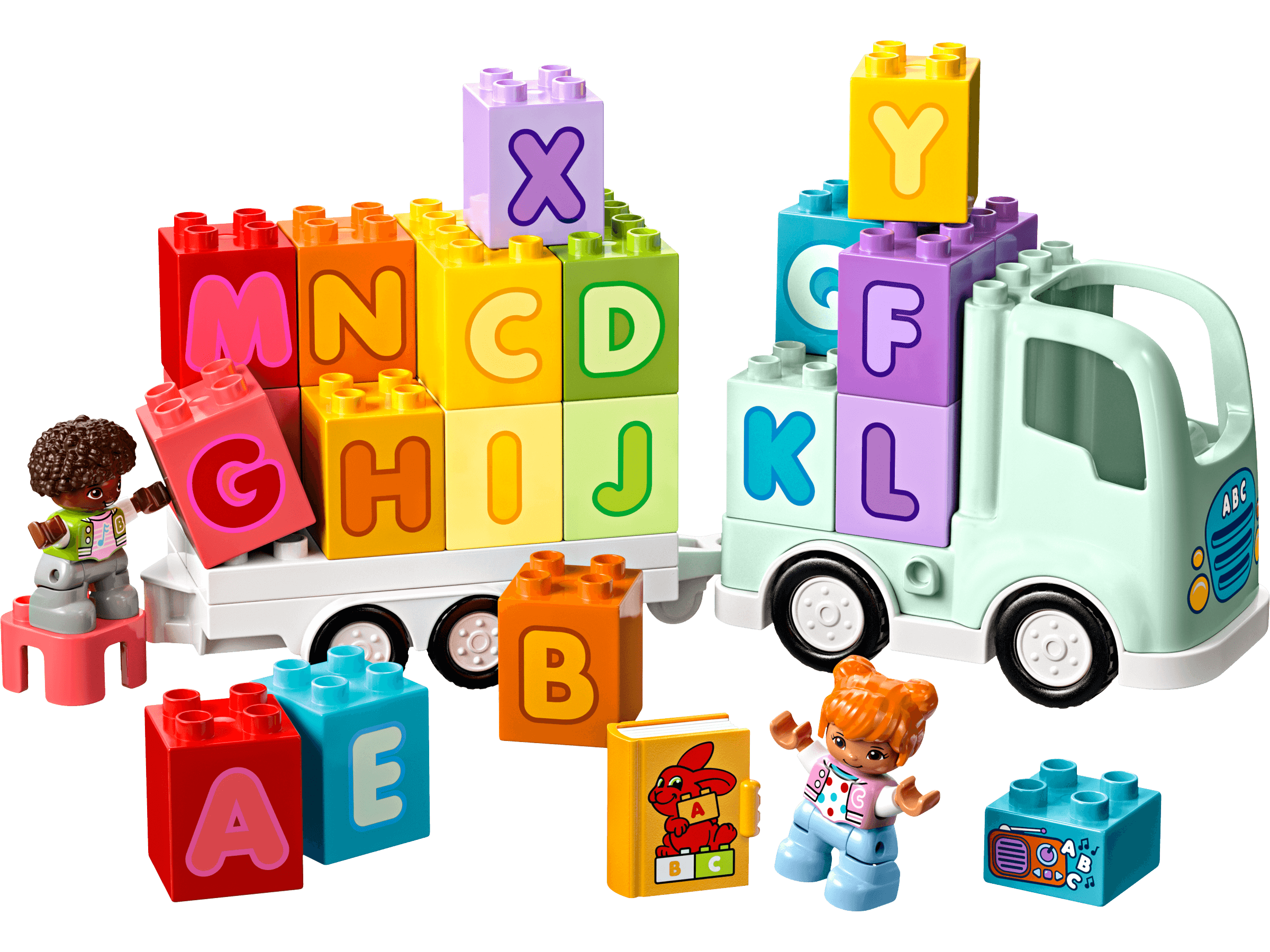 Alfabetvrachtwagen LEGO-set